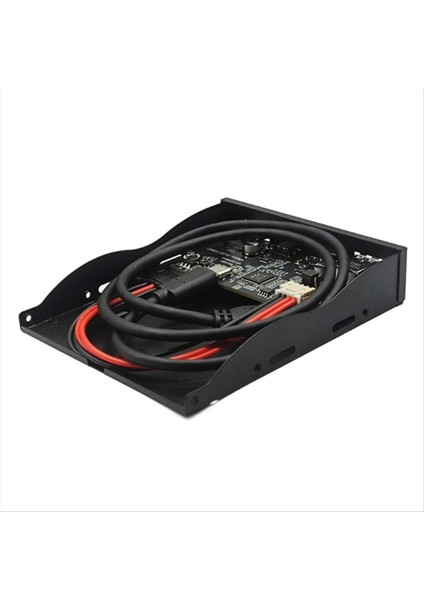 Disket Drive Bay Panel Usb3.2 Gen2 Tip-C Dispy Drive Körfezi 10GBPS Panel 3.5in Hub 19PIN-C Port Geri Geri Tapalar (Yurt Dışından) modelleri