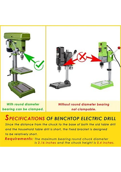 Matkap Makineleri Için Montaj Pres Için Montaj ve Sökme Için Kare Delik Matkap Bit Adaptörü - (Yurt Dışından) indirimleri