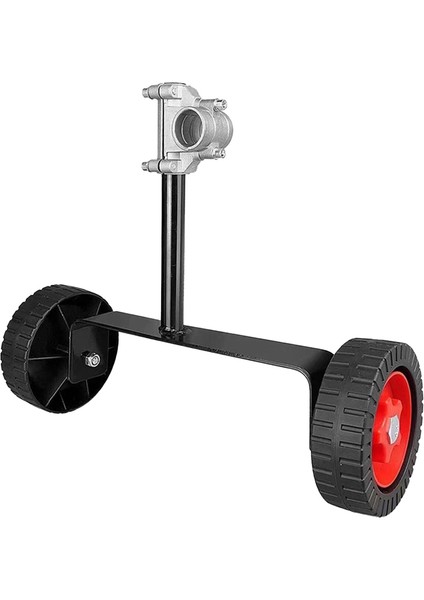 Çim Biçme Makinesi Destek Tekerlek Backpack Weeder Handheld Destek Çerçeve Taşınabilir Destek Tekerlek Çim Biçme Biçerdalığı Yardımcı Çark (Yurt Dışından)