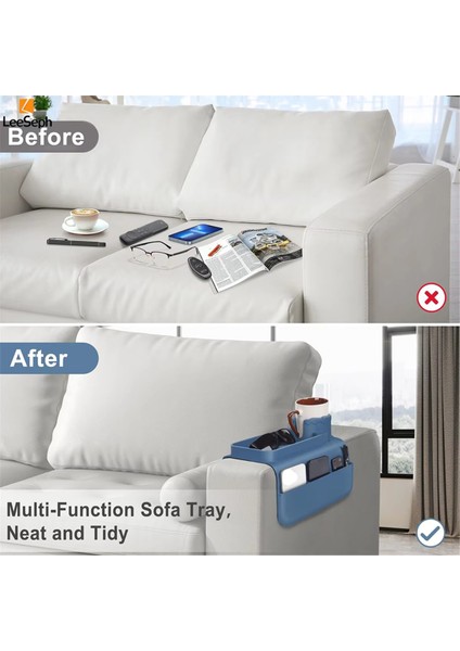 Kayma Önleyici Fincan Tutucu ile Silikon Kanepe Kol Tepsisi, Uzaktan, Dökülme Önleyici Kanepe Tray Için Yan Cepli Kanepe Içecek Tutucu (Yurt Dışından) modelleri