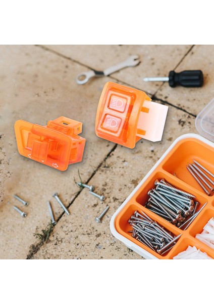 Motosiklet Korna Anahtarı Düğmesi Sinyal Anahtarı Düğmesi Başlat Düğmesi Honda Dio Zx AF27 AF28 AF34 AF35 Turuncu (Yurt Dışından) fiyatları