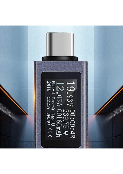 Kowsi 11 In 1 Tip-C Test Cihazı Dc Dijital Voltmetre Amperimetro Akım Voltaj Ölçer Amp Volt Ammetre Dedektörü (Yurt Dışından) indirimleri