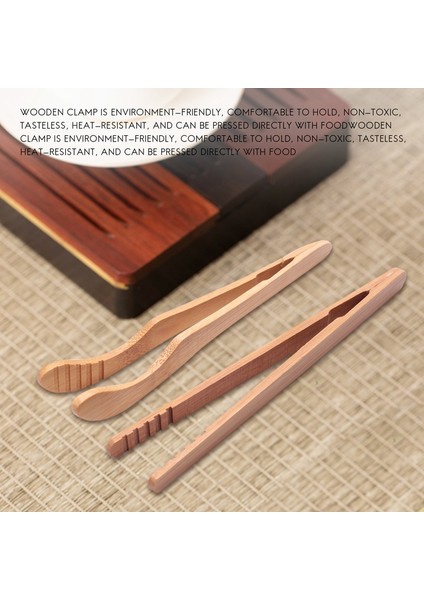 16PCS Bambu Tost Maşaları - 7 Inç Yeniden Kullanılabilir Ahşap Pişir (Yurt Dışından) fiyatları