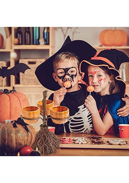 Sevimli Cadılar Bayramı Reçine Pumpkin Kaseleri Servis Meyve Salatası Atıştırmalıkları Cadılar Bayramı Partisi (Yurt Dışından) fırsatları