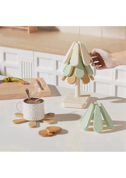 Katlanabilir Isı Yalıtım Potu Mat Taşınabilir Slip Yalıtımlı Yalıtımlı Ped Trivet Tablo Yastık Tavası Izolasyon Placemat B (Yurt Dışından) modelleri