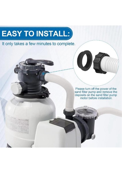 6pcs 11228 L-Şekilli O-Ring Yıkayıcı Yedek Parçaları Intex Kum Filtre Pompası Motor Contaları (Yurt Dışından) fiyatları