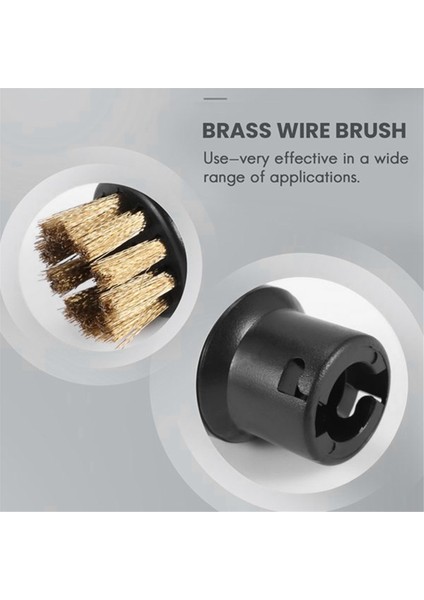 Karcher Parçaları Için 5pcs Pirinç Kıl Bakır Fırça Sc1 SC1020 SC1052 SC1030 SC1122 SC1125 (Yurt Dışından) modelleri