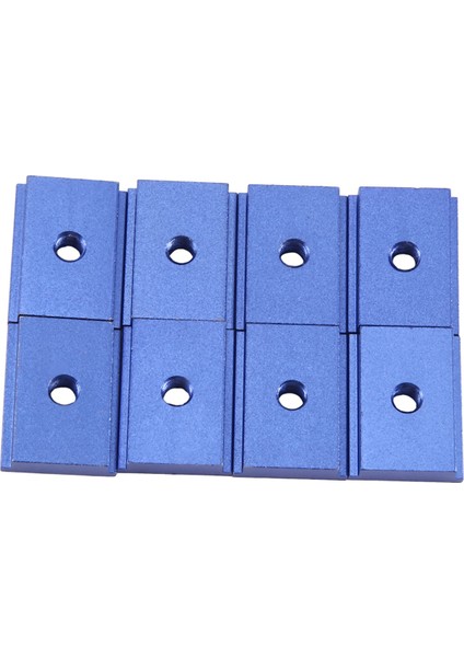 8 Adet M6 T Tip Parça Kaydırıcısı 30/45 Track Kelepçe Vidalı Groove Dolatçı Ağaç Işleme Aracı Mavi (Yurt Dışından) fiyatları