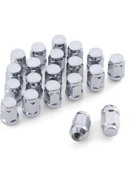 M14X1.5 Tekerlek Pabuç Somunları, Tek Parçalı Tasarım Şişkinlik Meşe Palamudu Pabucu Somun (Yurt Dışından)