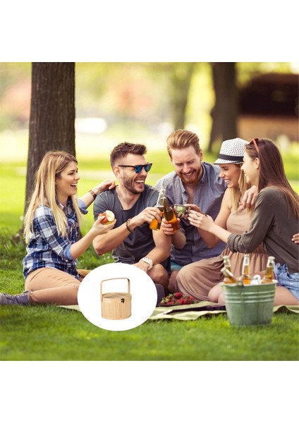 Bambu Dokuma Sepetler Antika Renkli Pasta Özel Hediye Sepeti Vintage Bambu Dokuma Öğle Yemeği Kutusu Sepeti (Yurt Dışından) modelleri