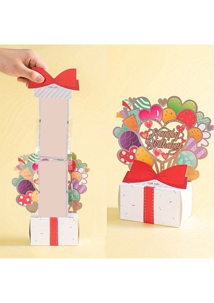 Nakit Doğum Günü Için Para Kutusu Keyifli Mutlu Yıllar Para Hediye Kutusu Nakit Hediyeler Için, Çocuklar ve Yetişkinler Için Sürpriz (Beyaz) (Yurt Dışından) fiyatları