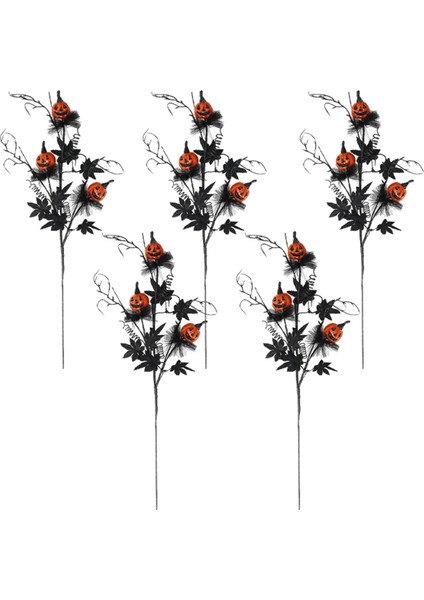 Cadılar Bayramı Korku Süslemeleri Siyah Korku Kabak Kesimleri Buket Süslemeleri Festival Atmosfer Buket (Yurt Dışından)