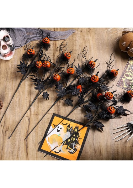 Cadılar Bayramı Korku Süslemeleri Siyah Korku Kabak Kesimleri Buket Süslemeleri Festival Atmosfer Buket (Yurt Dışından) fiyatları