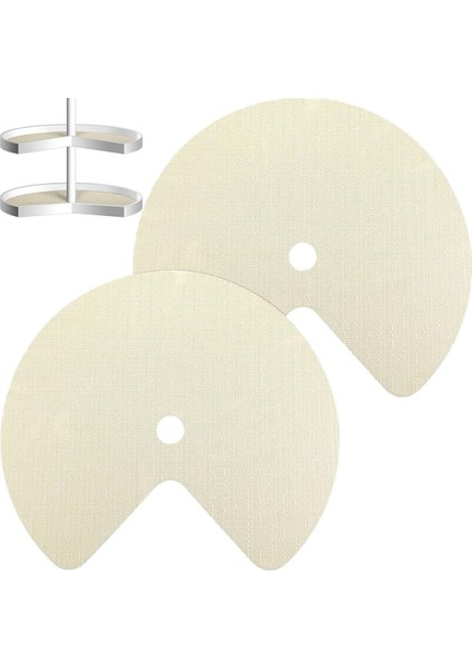 2pcs Tembel Raf Astar Daire Mutfak Astarları Yapışkan Olmayan Dolap Astarları Çekmeceli Kiler Için Kaymaz Buzdolabı Paspasları 31 Inç-A (Yurt Dışından)