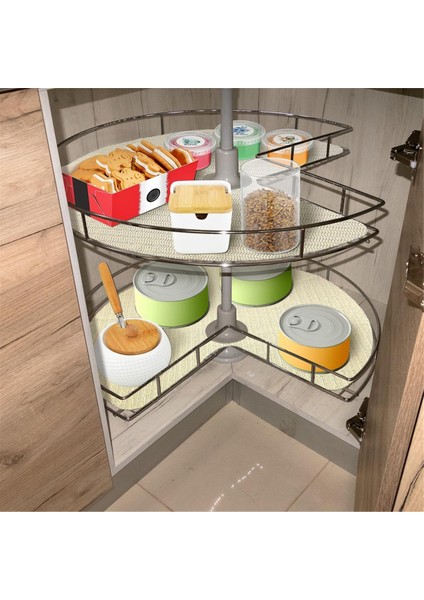 2pcs Tembel Raf Astar Daire Mutfak Astarları Yapışkan Olmayan Dolap Astarları Çekmeceli Kiler Için Kaymaz Buzdolabı Paspasları 31 Inç-A (Yurt Dışından) indirimleri