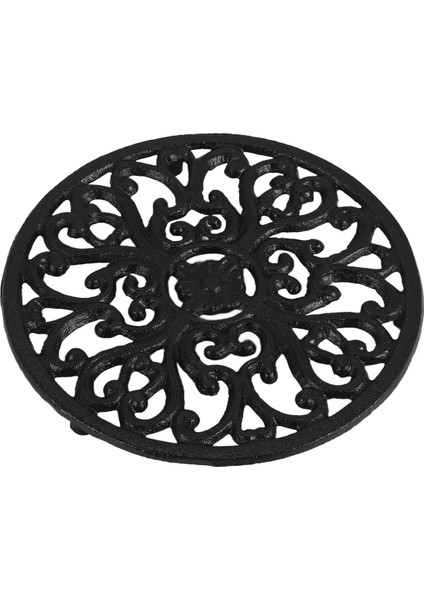 Yuvarlak Dökme Demir Trivet 6.7 Inç Demir Isı Izleme Trivet Mutfak Yemek Masası Dekoru Için Kayan Olmayan Potholders (Yurt Dışından) modelleri