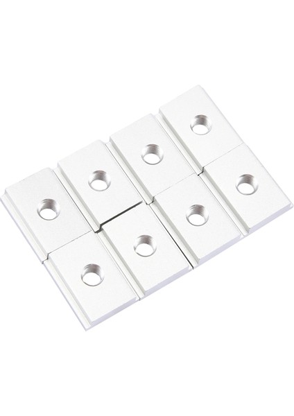 8 Adet M8 T Tip Parça Kaydırıcısı 30/45 Tip Kelepçe Vidalı Groover Aracı Aracı Gümüş (Yurt Dışından) modelleri