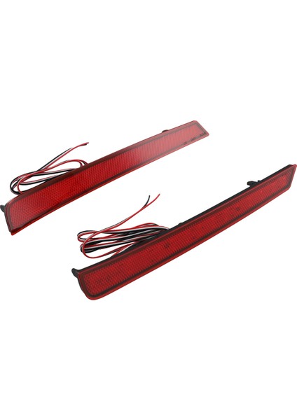 Araba LED Arka Tampon Reflektörü Işık Arka Lamba Sis Toyota Vellfire Için Işık 40 Serisi 2023+ Kırmızı (Yurt Dışından) modelleri
