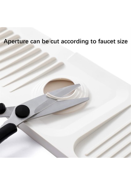 Silikon Lavabo Mat Mat Mut Mutfak Mutfak Sıçrama Koruma Koruma Koruma Koruma Tutucu Mutfak Banyo Sayaç, C Için (Yurt Dışından) fiyatları