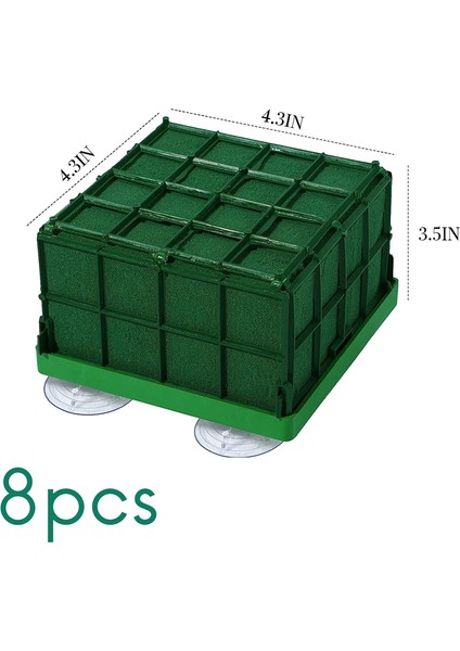 8 Adet Kafes Çiçekler Için Çiçek Köpük Kare Çiçek Köpük Kafes Çiçek Tutucu Çiçekler Için Çiçek Köpük Kafes (Yurt Dışından) fiyatları