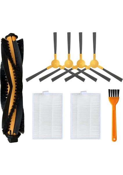 Liectroux Için C30B XR500 E30 Proscenic 800T 820S 820T 830T Robot Vakum Ana Yan Fırça Hepa Filtre Mop Rag Yedek Parça (Yurt Dışından)