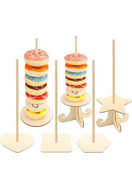 Ahşap Stand, Duvar Standı Ekran Tahtası, Çocuklar Doğum Günü Partisi Düğün Masa Dekorasyonu, Kare+Ekleme Çubuğu (Yurt Dışından) modelleri