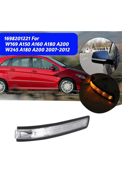 Yan Dikiz Aynası Işığı Mercedes Benz A B Sınıfı W169 W245 07-11 LED Dönüş Sinyali Göstergesi Işık A1698201121 L (Yurt Dışından) fiyatları