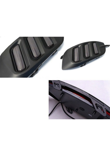 Araba LED Drl Gündüz Koşu Işıkları Arka Tampon Fren Honda Civic Için 10. Gen 2016-2019 Için (Yurt Dışından) fırsatları