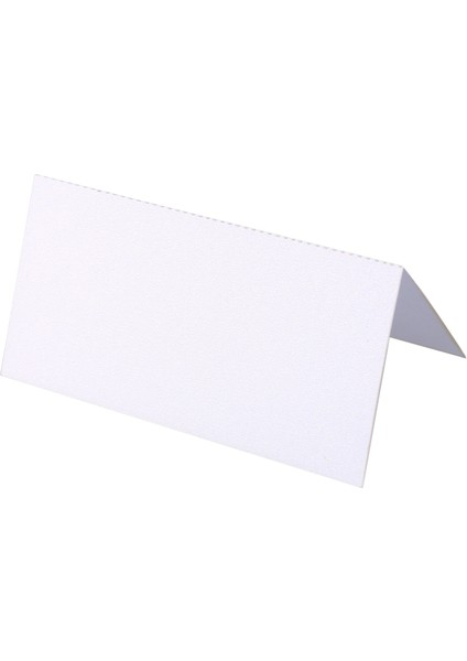 100 Boş Masa Adı Yer Kartları, Birçok Renk - Beyaz, Parti, Düğün (Yurt Dışından)