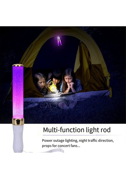 1 Adet 15 Renk Parıltılı Çubuk Piller Konserler Için Güçlendirilmiş Partiler Kutlamaları (Yurt Dışından) fiyatları