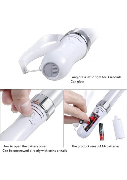 1 Adet 15 Renk Parıltılı Çubuk Piller Konserler Için Güçlendirilmiş Partiler Kutlamaları (Yurt Dışından) indirimleri