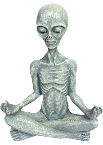 Açık Alan Alienornaments Bahçe Reçine Heykeli Heykelcik Ev Dekorasyon Bahçesi Dekorasyonu Açık Mekan Minyatürleri A (Yurt Dışından) fiyatları