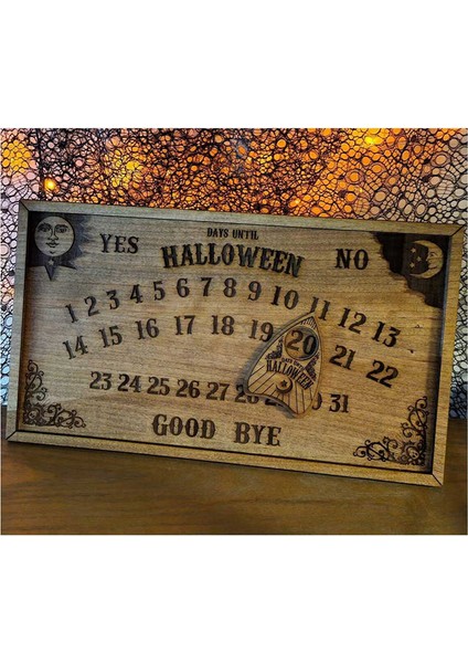 Manyetik Etkisi ile Geri Sayım Tahtası Cadılar Bayramı Manyetik Geri Sayım Tahtası (Yurt Dışından) indirimleri