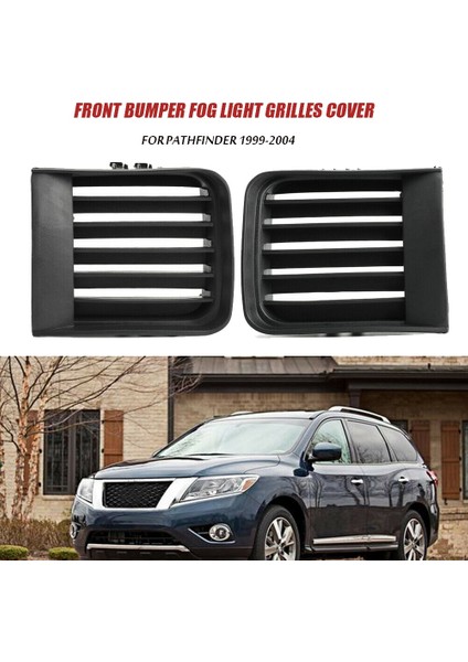 Araba Ön Tampon Sis Izgarası Izgara Kapağı Nissan Pathfinder Için R50 1999-2004 (Yurt Dışından) fiyatları