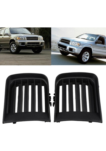 Araba Ön Tampon Sis Izgarası Izgara Kapağı Nissan Pathfinder Için R50 1999-2004 (Yurt Dışından) modelleri