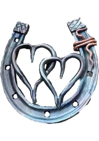 El Yapımı At Nalı, Dökme At Nalı Duvar Dekoru, Iyi Şanslı At Nalı, Elle Dökme At Nalı Aşk Duvar Dekor (Yurt Dışından)