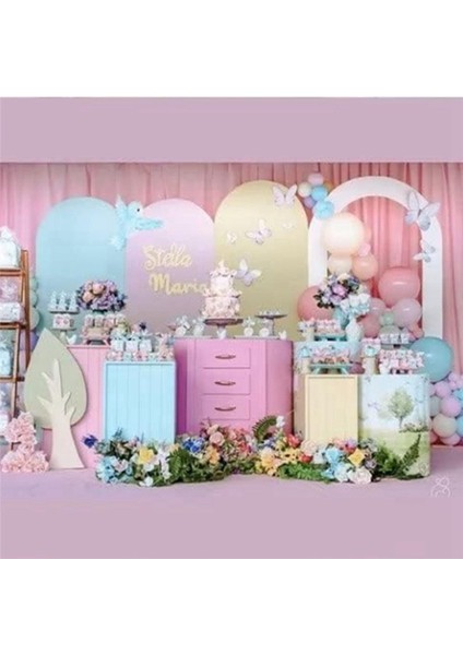 7.2ft Düğün Kemeri Kapak Uygun Düğün Kemeri Stand Doğum Günü Partisi Ziyafet Dekorasyonu Krem-Beyaz (Yurt Dışından) fırsatları