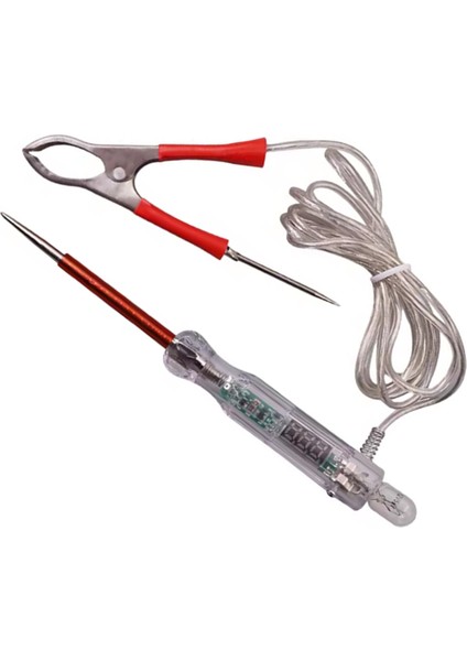 Araba Kamyonu Voltaj Devre Test Cihazı Dijital Ekran Uzun Prob Test Kalemi Ampul Ampul Otomotiv Onarım Teşhis Araçları (Yurt Dışından) indirimleri