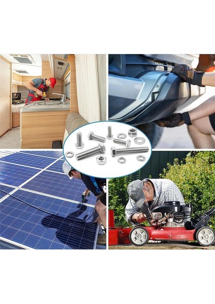 246PCS Hex Kafa Fındık ve Cıvatalar Çiftlik Kiti, Paslanmaz Çelik 1/4-20, 5/16-18,3/8-16 Cıvatalar ve Fındık Kiti (Yurt Dışından) indirimleri