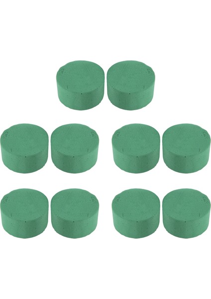 10PCS Düğün Koridoru Dıy Craft Çiçek Düzenlemesi Su Emici Ev Bahçe Yeşil Çiçek Köpüğü Taze Tutma Yuvarlak Tuğla (Yurt Dışından) modelleri