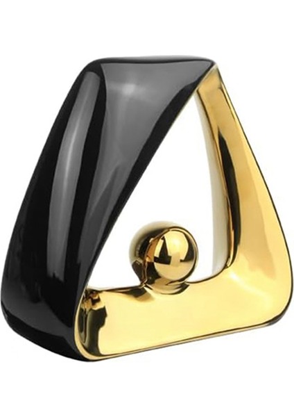 Ev Dekoru Modern Heykeli, Geometrik Seramik Heykel Masa Süslemeleri Oturma Odası Centerpiece Giriş Dekoru A (Yurt Dışından) fiyatları