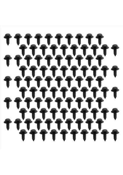 Toyota Iç Aksesuarlar Için 100 Pc Vidalı Cıvatalı Tutucu Çamurluk Astar 90159-60498 Otomatik Bağlantı Elemanı Için (Yurt Dışından)