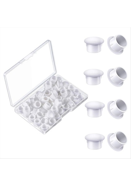 150 Adet 10MM (3/8 Inç) Delik Tapaları Için Plastik Fişler Kapı Vidalı Koltuk Dolabı Dolap Rafı Için Vidalı Delik Tapaları (Yurt Dışından)