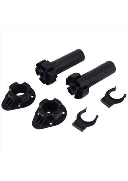 2x Plastik Ayarlanabilir Yükseklik Mutfak Dolap Kaveri Ayak Bacak Çifti Siyah (Yurt Dışından) fiyatları