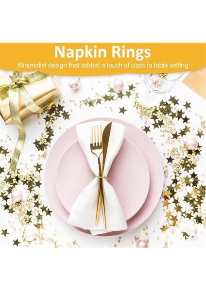Peçete Yüzük Seti 12, Metal Serviette Halkası, Altın Peçete Tutucu Yüzükleri, Masa Dekoru Için Noel Peçete Yüzükleri (Yurt Dışından) fiyatları