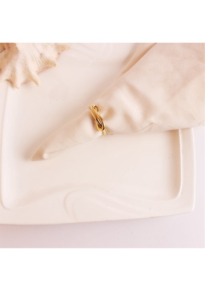 Peçete Yüzük Seti 12, Metal Serviette Halkası, Altın Peçete Tutucu Yüzükleri, Masa Dekoru Için Noel Peçete Yüzükleri (Yurt Dışından) indirimleri