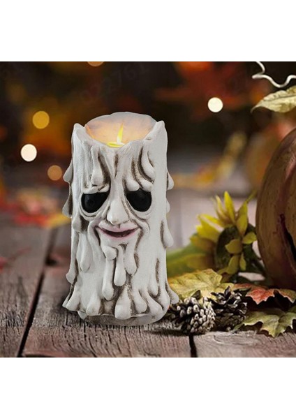 2pcs Cadılar Bayramı Alevsiz Mumlar Lamba Korku Ürkütücü Hayalet Hayalet Alev Almaz Mum Cadılar Bayramı Kapalı ve Dış Mekan Dekorasyon (Yurt Dışından) indirimleri