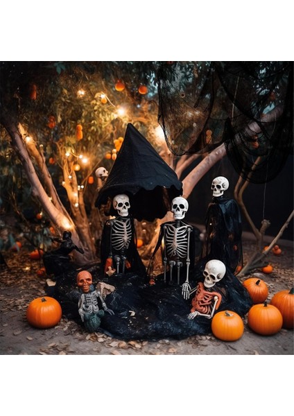 Cadılar Bayramı Korku Süslemeleri Cadılar Bayramı Partys Masalar, Ağaçlar, Bahçe Kapıları, Perili Evler Siyahları Için Uygun Dekorasyonlar (Yurt Dışından)