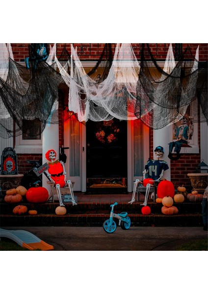 Cadılar Bayramı Korku Süslemeleri Cadılar Bayramı Partys Masalar, Ağaçlar, Bahçe Kapıları, Perili Evler Siyahları Için Uygun Dekorasyonlar (Yurt Dışından) fiyatları