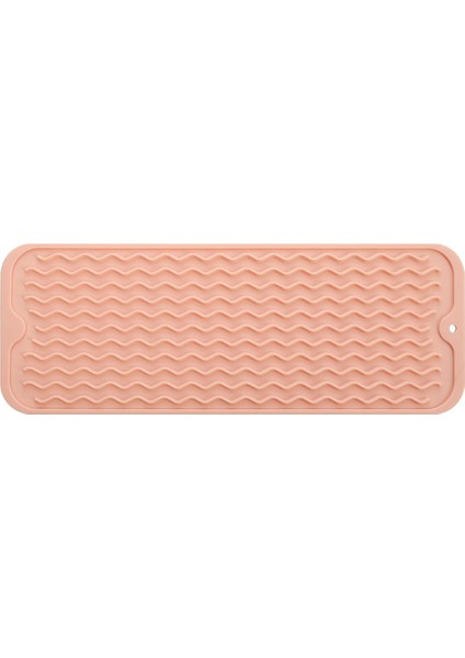 Çoklu Kullanım Için Çanak Kurutma Mat, Kolay Temiz, Çevre Dostu, Isıya Dayanıklı Silikon Paspas Mutfak Sayacı Pink-B (Yurt Dışından)